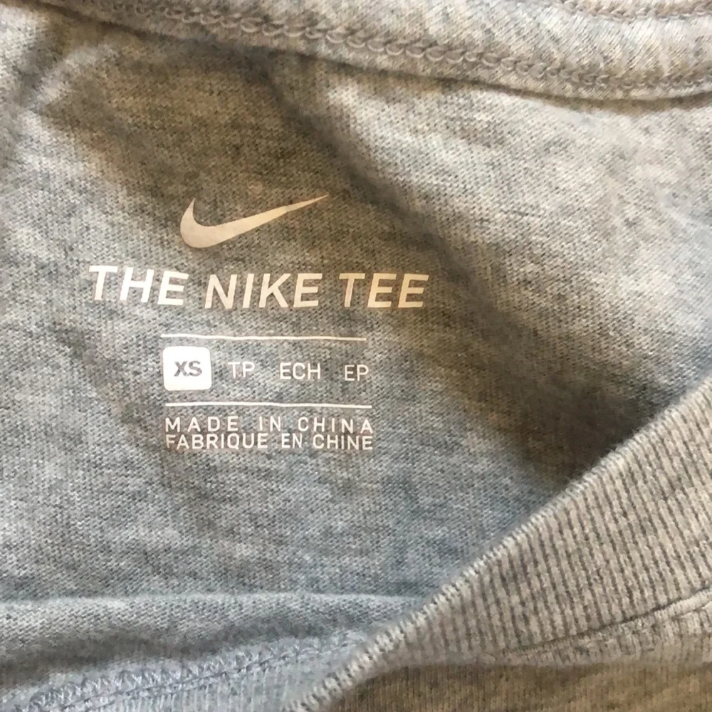 Nike Gray Tee with Logo